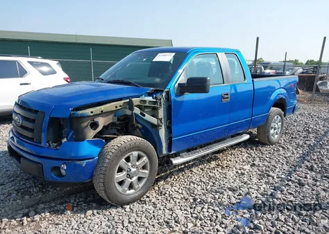 2012 Ford F-150 Stx from USA, damaged, VIN 1FTFX1EFXCFA83754